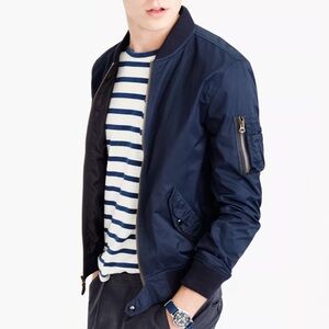 J. Crew x Wallace & Barnes MA-1 Bomber Jacket